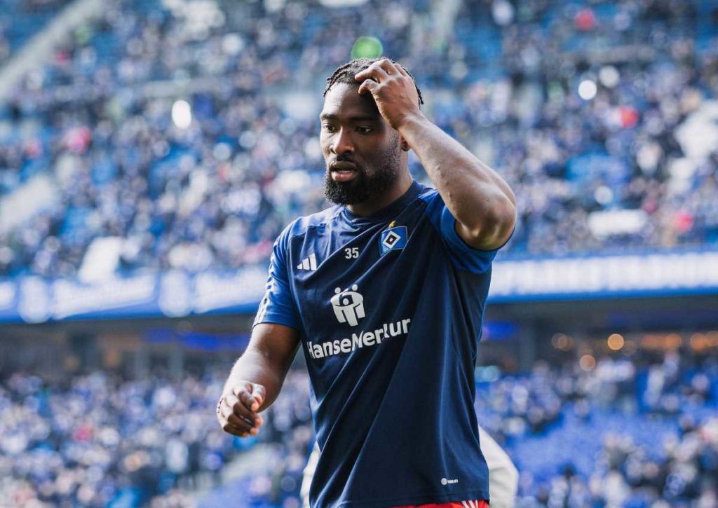 Gewinnt der HSV (im Bild: Ambrosius) gegen die Hartha? © IMAGO / Lobeca, 28.01.2024 Hertha HSV Tipp