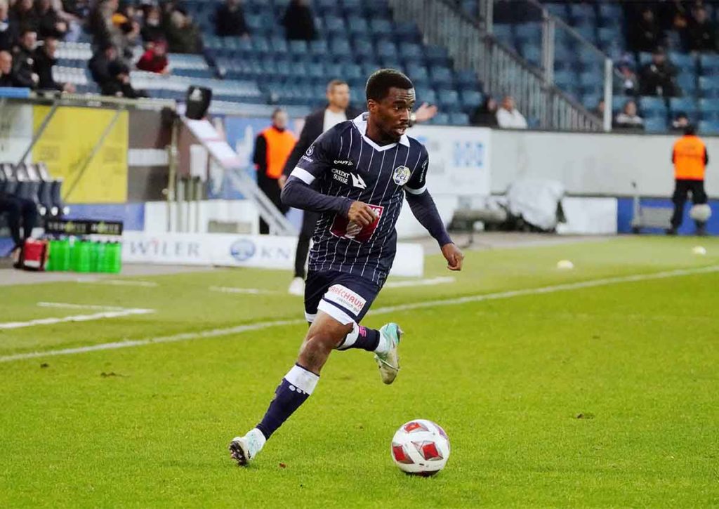 Setzt Luzern (im Bild: Teddy Okou) seinen Lauf auch gegen St. Gallen fort? © IMAGO / Geisser, 28.01.2024 Luzern St. Gallen Tipp