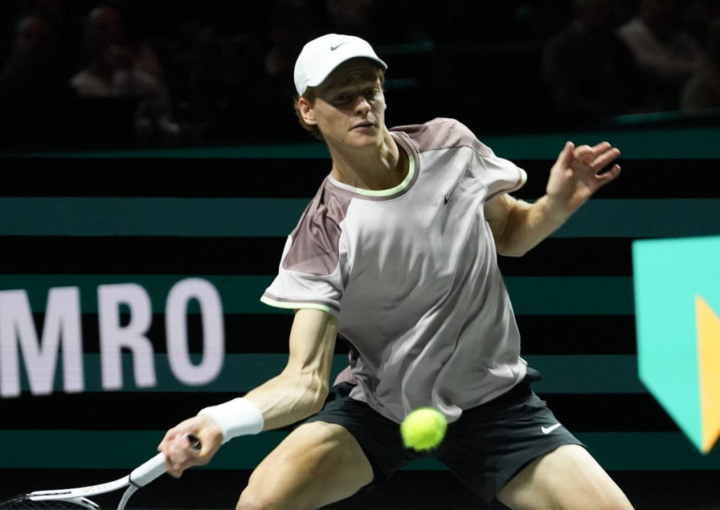 Behält Jannik Sinner (im Bild) im Finale der Rotterdam Open 2024 gegen Alex de Minaur die Oberhand? © IMAGO / MAXPPP, 17.02.2024 Jannik Sinner Alex de Minaur Tipp