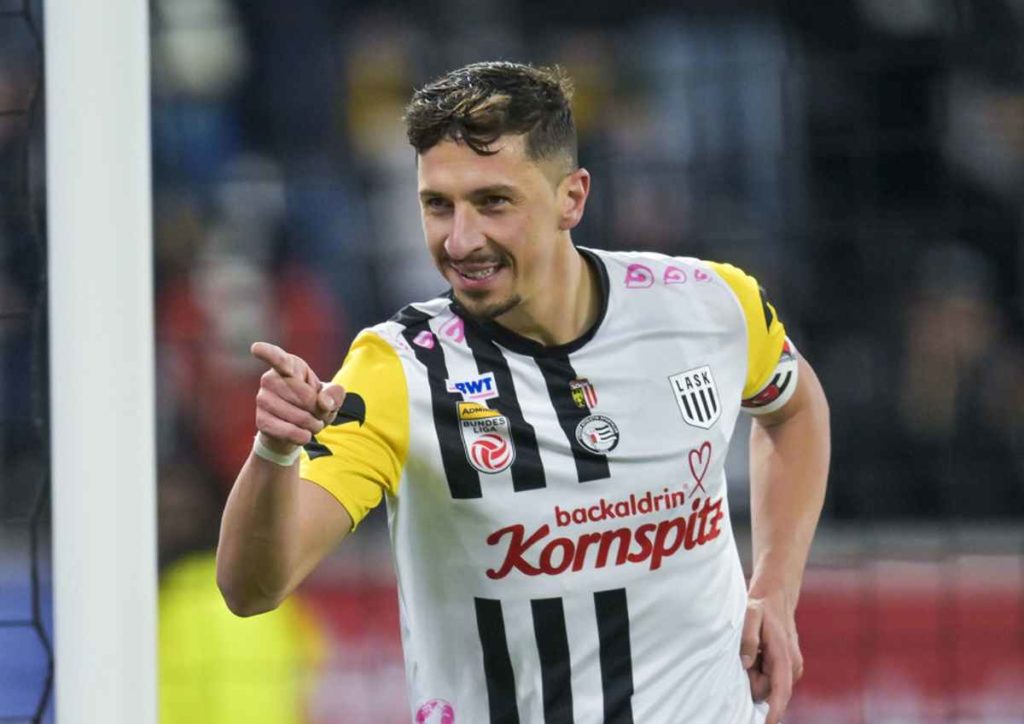 Netzt Zulj (im Bild) am 21. Spieltag der Bundesliga Österreich für LASK? © GEPA pictures/ Christian Moser, 11.02.2024 Bundesliga Österreich 21. Spieltag Wett-Tipps