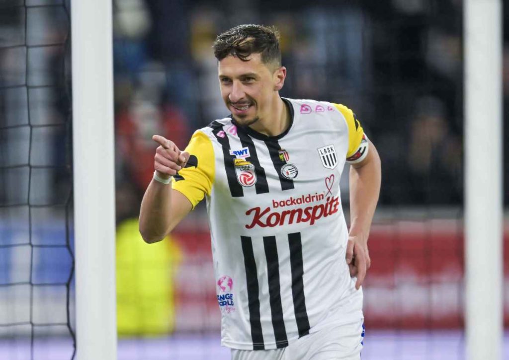 Schießt Zulj (im Bild) LASK zum Sieg gegen Hartberg? © IMAGO / GEPA pictures, 11.02.2024 Hartberg Lask Tipp