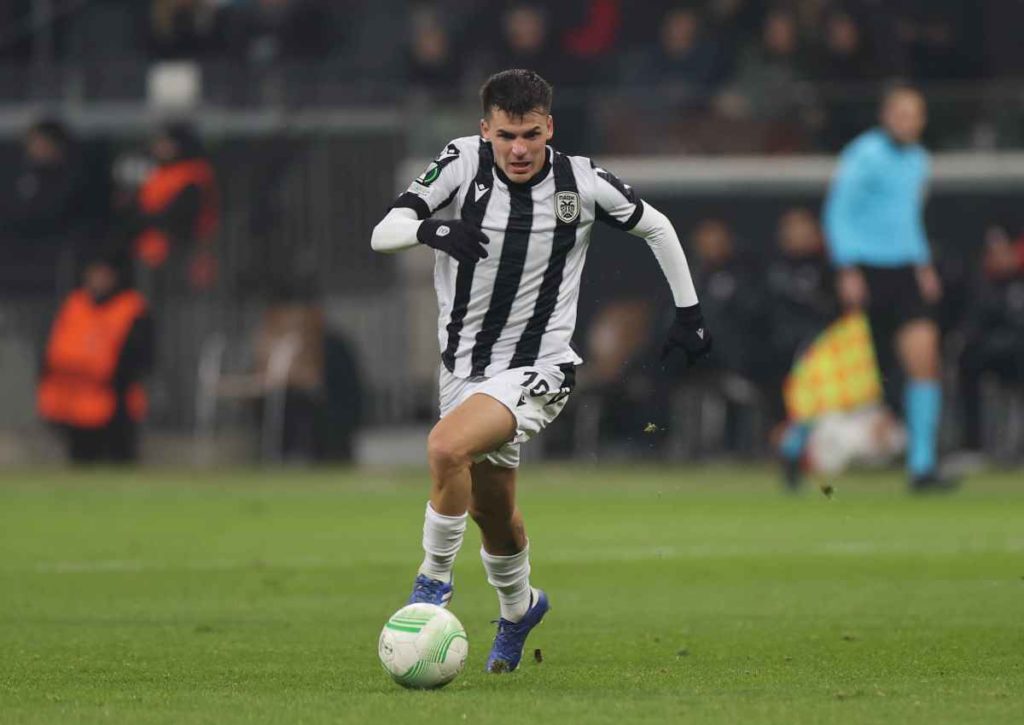 Setzt sich PAOK Saloniki (im Bild: Murg) gegen Olympiakos Piräus durch? © IMAGO / HMB-Media, 30.11.2023 PAOK Saloniki Olympiakos Piräus Tipp