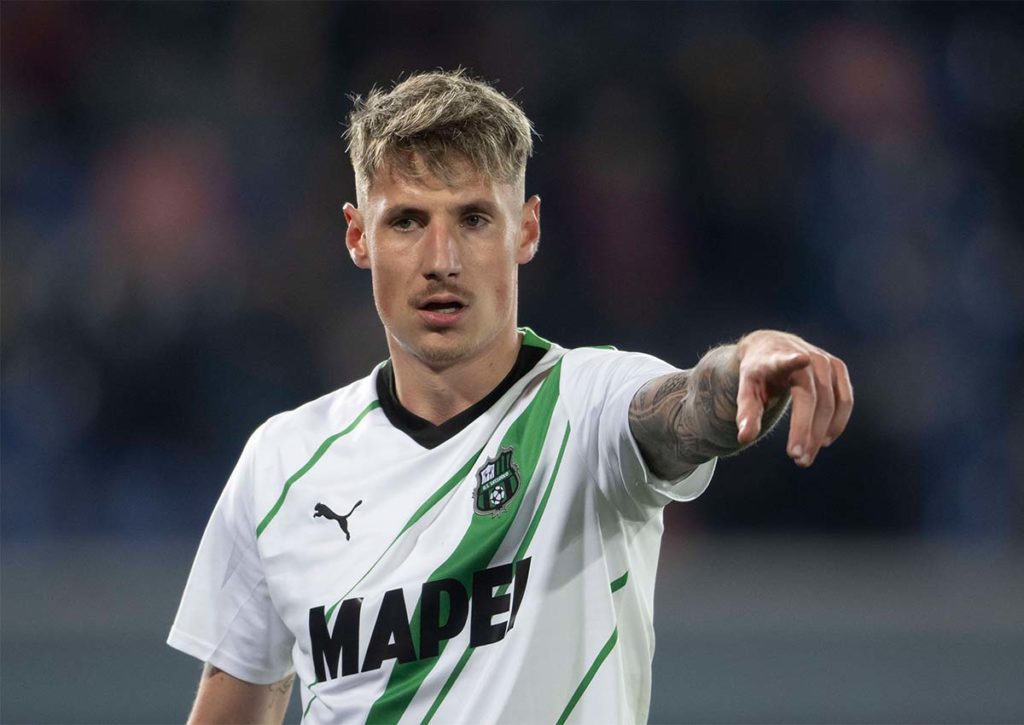 Stoppt Sassuolo (im Bild: Pinamonti) den Misserfolgslauf? © IMAGO / AFLOSPORT, 03.02.2024 Sassuolo Turin FC Tipp