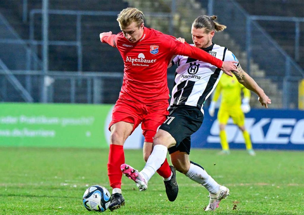 Verkraftet Ulm (im Bild: Chessa) den bitteren Rückschlag? © IMAGO / foto2press, 21.01.2024 Lübeck Ulm Tipp