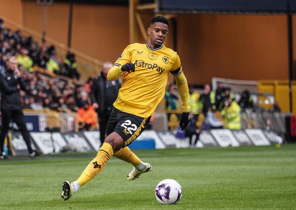 Kegeln die Wolves (im Bild: Nelson Semedo) Brighton aus dem FA Cup? © IMAGO / Sports Press Photo, 25.02.2024 Wolverhampton Brighton Tipp