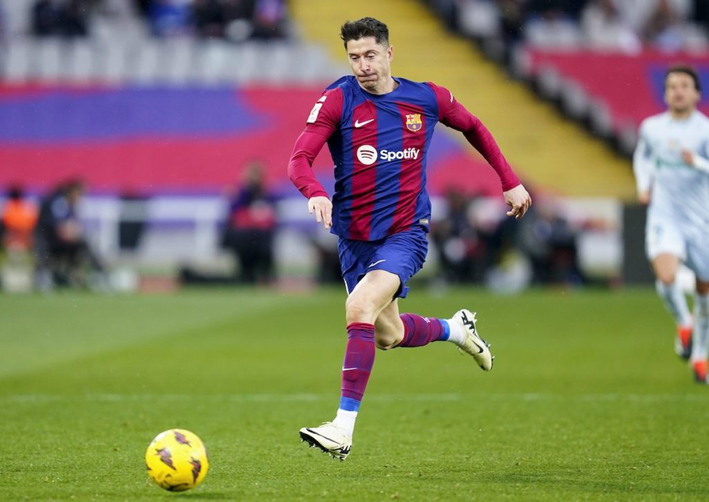 Knackt Barcelona (im Bild: Robert Lewandowski) die harte Nuss namens Athletic Bilbao? © IMAGO / Pressinphoto, 24.02.2024 Athletic Bilbao Barcelona Tipp