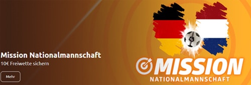 10 € gratis mit der Deutschland Mission