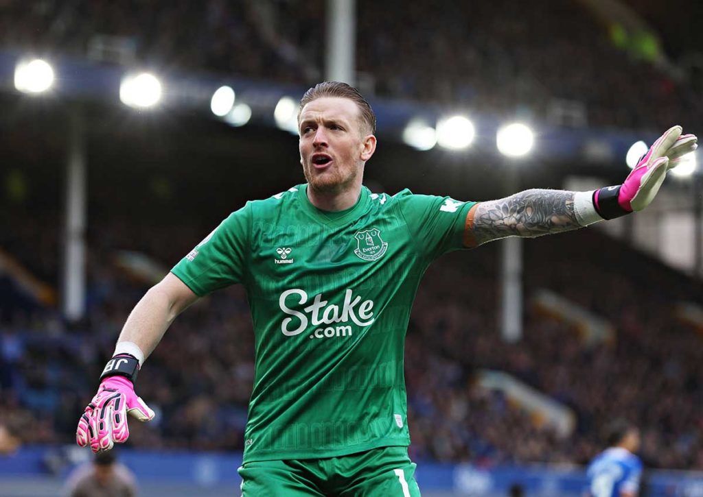Kann Jordan Pickford von Everton die Angriffe von West Ham entschärfen? © IMAGO / Sportimage, 03.02.2024 Everton vs. West Ham Tipp, Prognose & Quoten 02.03.2024 - Premier League