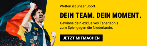 5x2 Tickets für das Deutschland vs. Holland Spiel