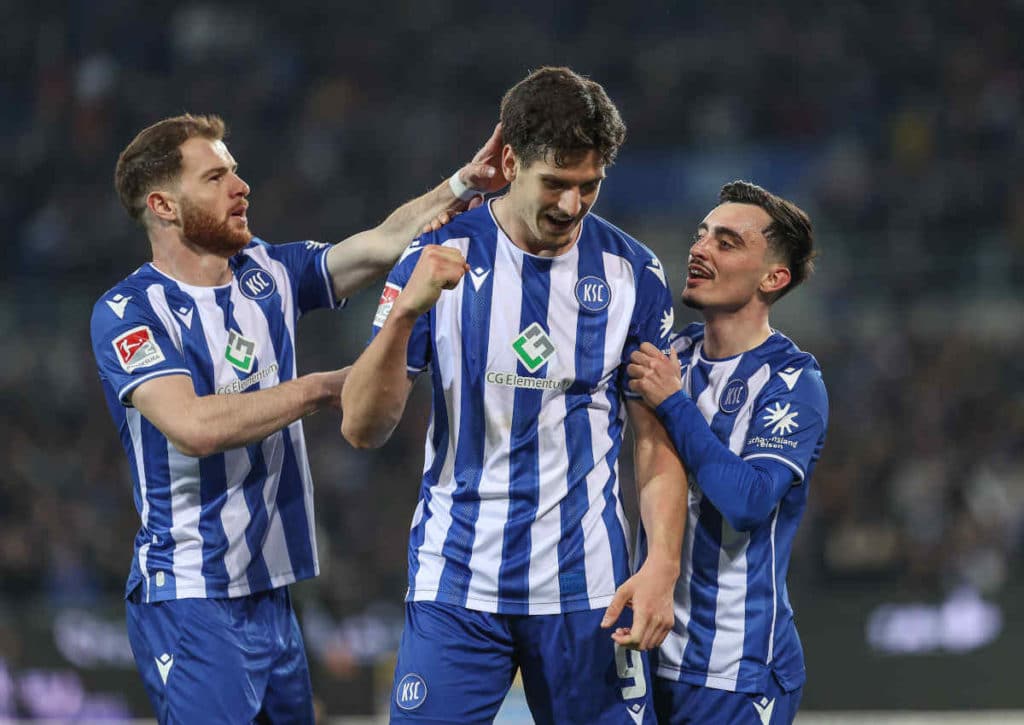 Bestätigt Karlsruhe gegen Magdeburg die gute Heimform? © IMAGO / Eibner, 02.03.2024 Bestätigt Karlsruhe gegen Magdeburg die gute Heimform?