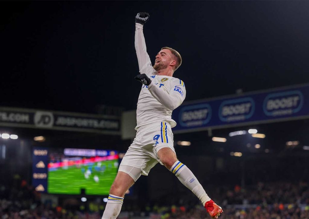 Lockerer Heimsieg für Leeds (im Bild: Bamford)? © IMAGO / ProSports Images, 23.02.2024 Leeds Stoke Tipp