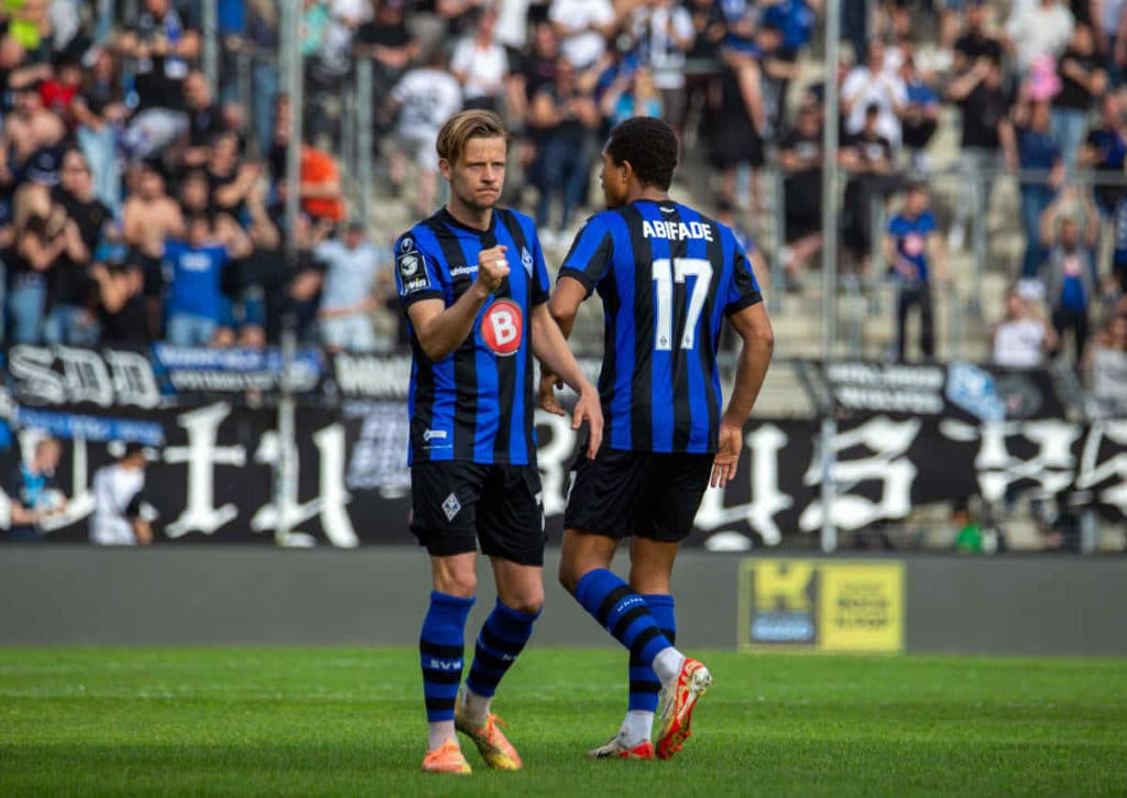 Landet Mannheim in Verl einen Big Point im Abstiegskampf? (© Herrmann Agenturfotografie / Alamy Stock Photo) Landet Mannheim in Verl einen Big Point im Abstiegskampf?