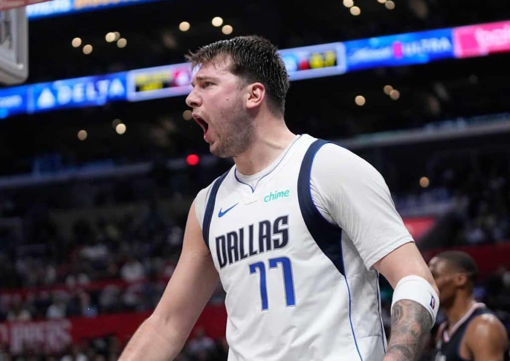 Können sich die Mavericks gegen die Clippers erneut auf Doncic (Bild) verlassen? (© AP Photo / Mark J. Terrill) Dallas Mavericks LA Clippers Game 3 Tipp