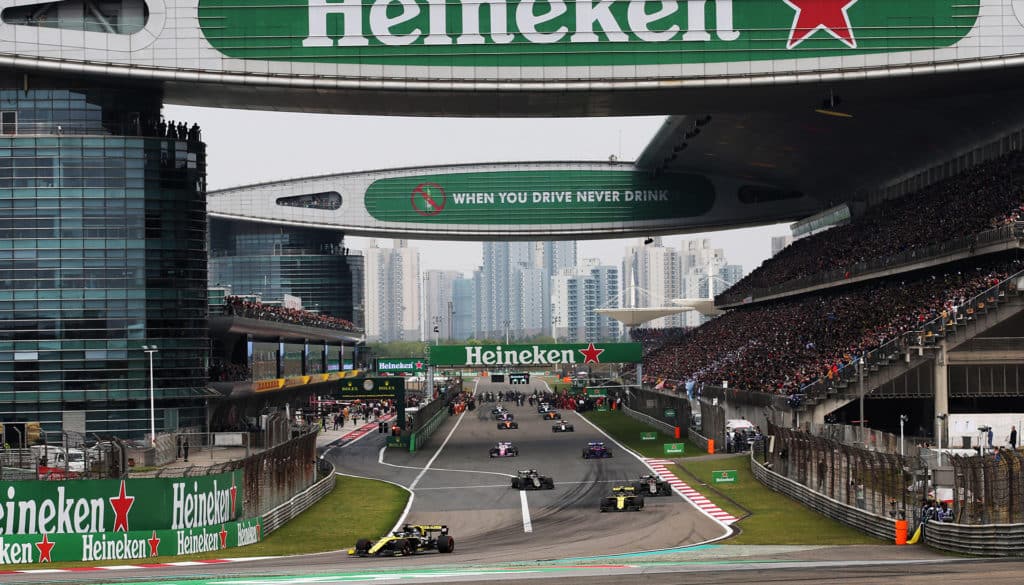 Formel 1 China Zeitplan Übertragung Start Uhrzeit