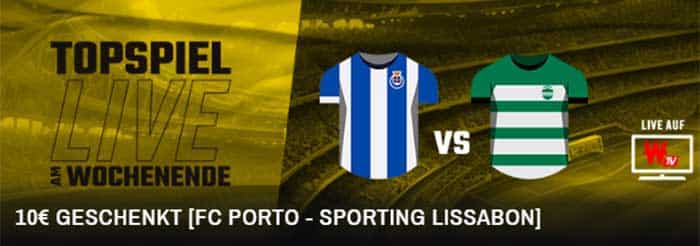 Winamax Porto Sporting Lissabon