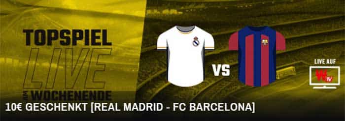Winamax Real Madrid Barcelona