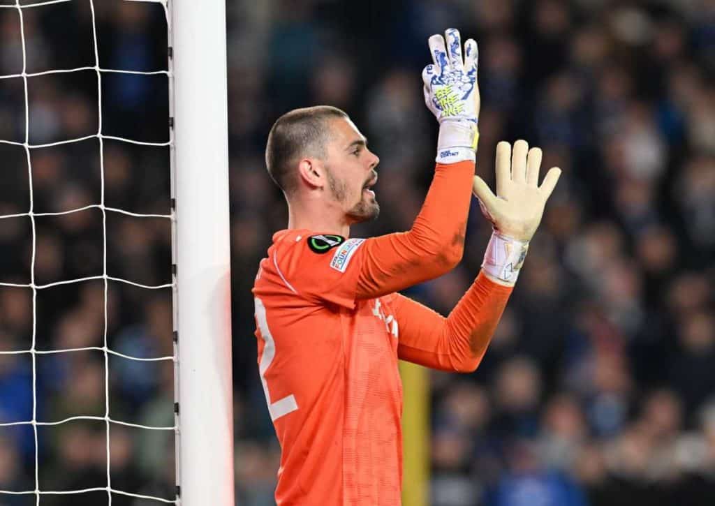 Bekommt Kotarski (PAOK Saloniki) im Match gegen Olympiakos Piräus einen Treffer eingeschenkt? (© Sipa US/Alamy Live News) PAOK Saloniki Olympiakos Piräus Tipp