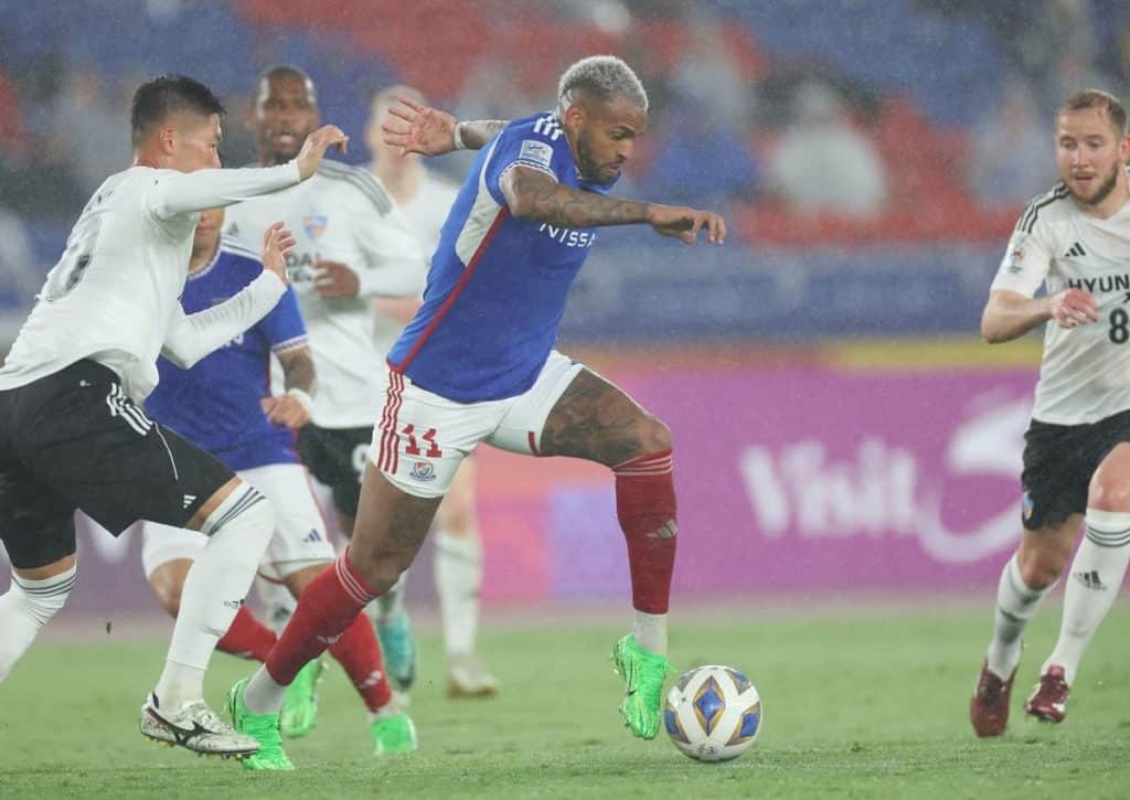 Drückt Anderson Lopes (im Bild) dem Hinspiel vom Finale der AFC Champions League zwischen Yokohama und Al Ain seinen Stempel auf? (© Aflo Co. Ltd. / Alamy Stock Photo) Yokohama Al Ain Tipp