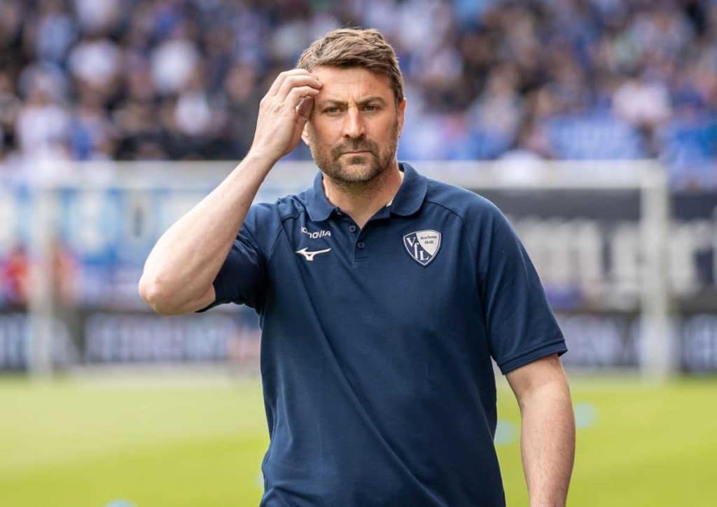 Wie gut schlägt sich der VfL Bochum (im Bild: Butscher) am 33. Spieltag der Bundesliga gegen die Werkself? (© dpa picture alliance / Alamy Stock Photo) Bundesliga 33. Spieltag Wett-Tipps