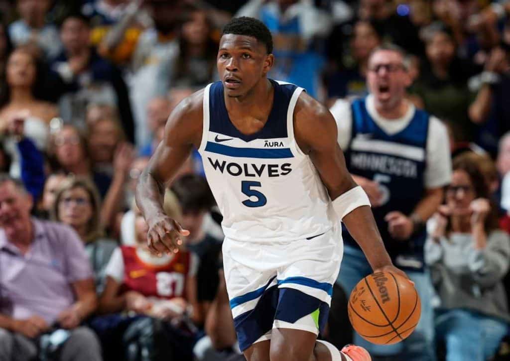 Spielt Edwards (Minnesota) gegen die Nuggets stark auf? (© AP Photo/David Zalubowski) Minnesota Timberwolves Denver Nuggets Tipp