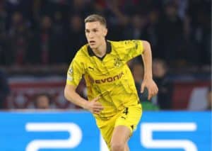 Die Super-Tipster gehen davon aus, dass Dortmund (im Bild: Schlotterbeck) gegen Real Madrid eine Finalpleite einstecken muss! (© dpa/Alamy Live News) Super Tipster Tipps 01.06.-02.06.2024