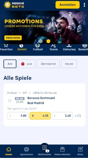 Merkur Bets Sportwetten Merkur Bets Wetten