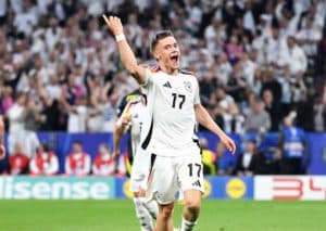Fixiert Deutschland (im Bild: Florian Wirtz) bereits am 2. Gruppenspieltag den Aufstieg in die K.o.-Phase? (© Powerpics / Alamy Stock Photo) Talk & Tipps Podcast EM 2024 2. Gruppenspieltag