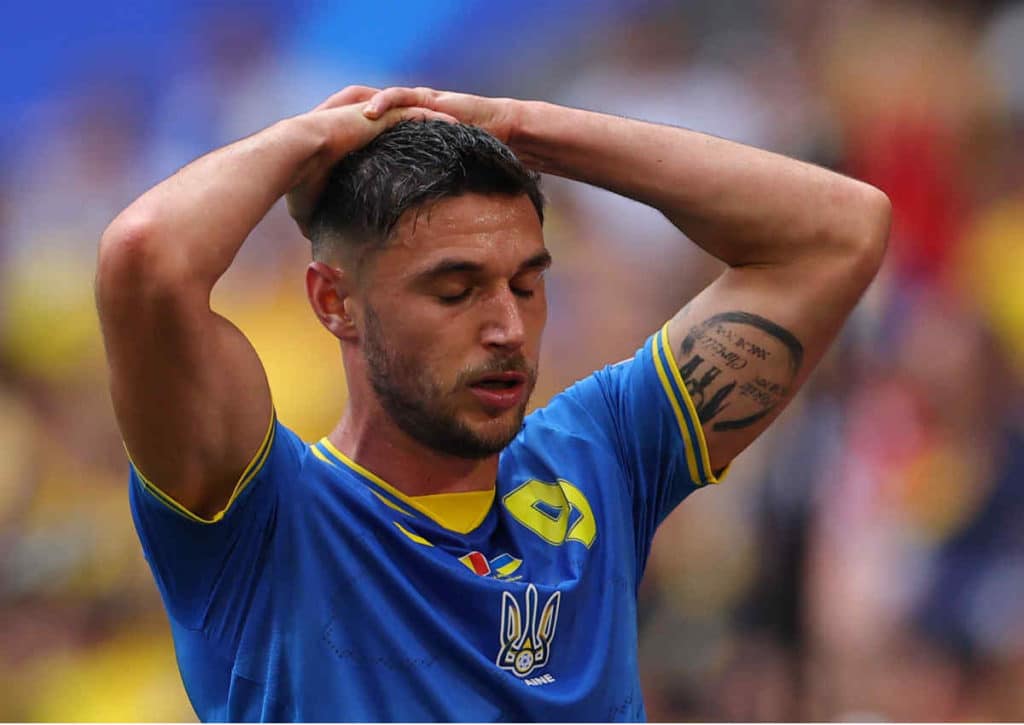 Zeigt die Ukraine (im Bild: Roman Yaremchuk) gegen die Slowakei eine Trotzreaktion?