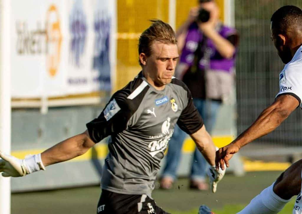 Agiert KuPS (im Bild: Kreidl) gegen Lahti erneut heimstark? (© Associated Press / Alamy Stock Photo) Feurige Favoriten Tipps 16.07. – 21.07.2024