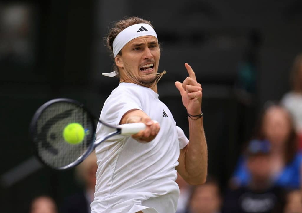 Ist auch Taylor Fritz keine nennenswerte Hürde für Alexander Zverev (im Bild)? (© Associated Press / Alamy Stock Photo) Taylor Fritz Alexander Zverev Tipp