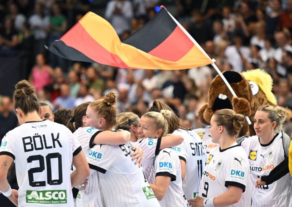 Feiert Deutschland gegen Südkorea im Handball-Turnier der Olympischen Spiele 2024 einen Auftaktsieg? (© dpa picture alliance / Alamy Stock Photo) Deutschland Südkorea Tipp