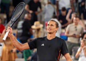 Bleibt Alexander Zverev (im Bild) weiter auf Goldkurs? (© BSR Agency / Alamy Stock Photo) Olympia heute 30.7.