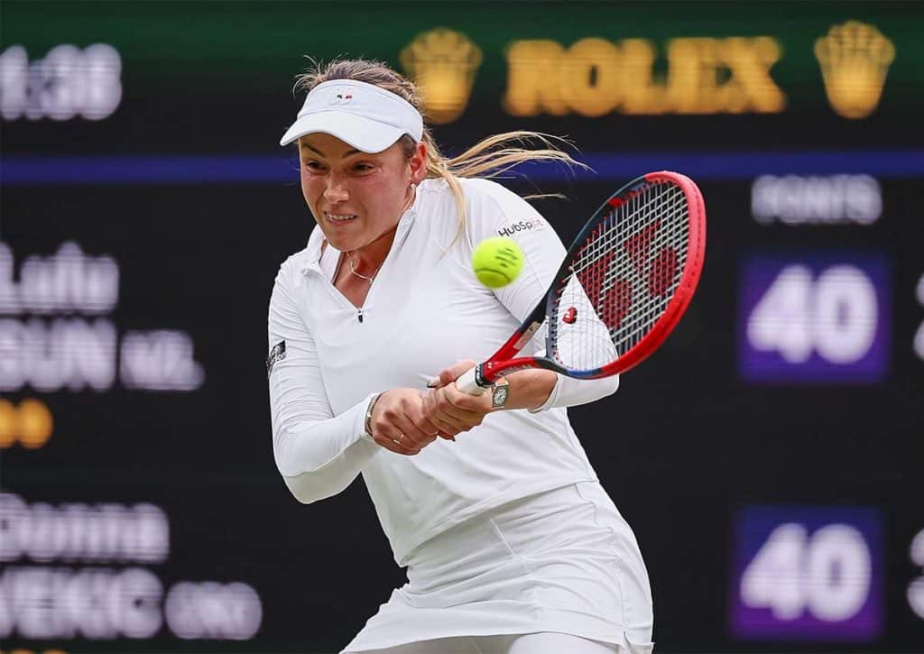 Vollendet Donna Vekic ihren Märchenlauf? (© ZUMA Press / Alamy Stock Photo) Vekic Paolini Tipp