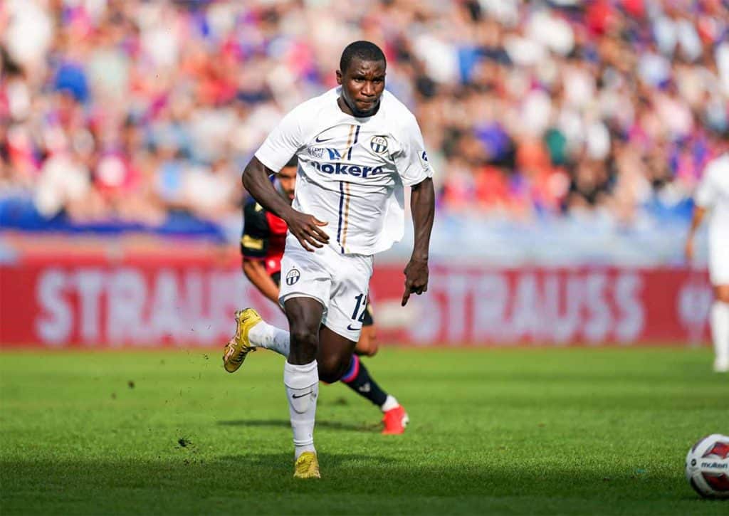 Muss sich der FC Zürich (im Bild: Ifeanyi Mathew) der Qualität von Guimaraes beugen? (© Sipa US / Alamy Stock Photo) FC Zürich Guimaraes Tipp