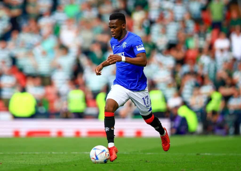Bestehen die Rangers (im Bild: Rabbi Matondo) gegen das starke Kollektiv von Dynamo Kiew? (© Action Plus Sports Images / Alamy Stock Photo) Dynamo Kiew Glasgow Rangers Tipp