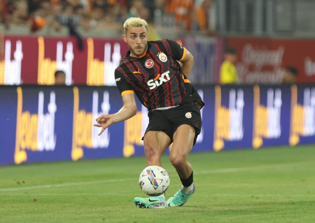 Kann Galatasaray (im Bild: Baris Alper Yilmaz) nach dem Super-Cup-Fiasko mit einem Sieg gegen Hatayspor die Gemüter besänftigen? (© APA-PictureDesk / Alamy Stock Photo) Galatasaray Hatayspor Tipp
