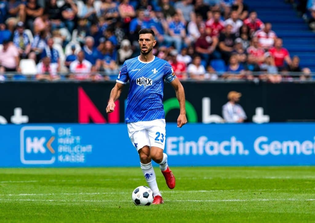 Machen Gjasula & Co ihrem Trainer Lieberknecht das 300-Spiele-Jubiläum perfekt? (© Eibner-Pressefoto / Alamy Stock Photo) Paderborn Darmstadt Tipp