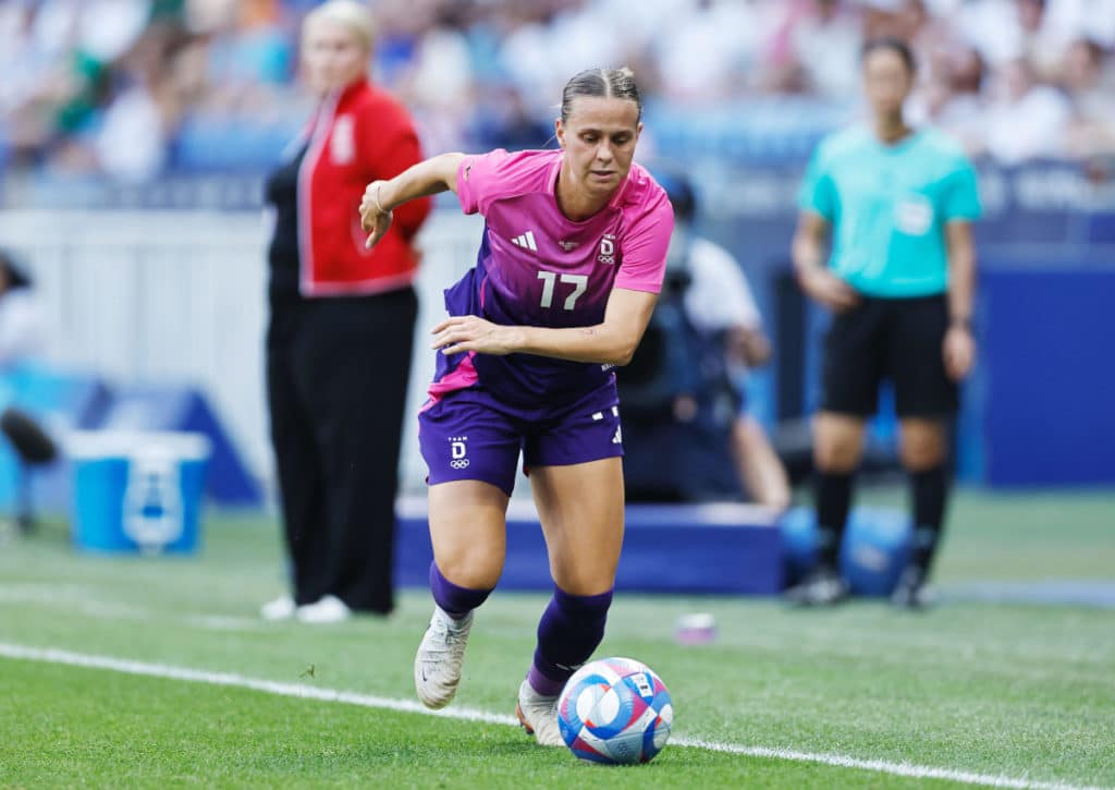 Gelingt dem deutschen Damen-Team (im Bild: Klara Buehl) gegen Schwergewicht Spanien doch noch eine Medaille? (© Aflo Co. Ltd. / Alamy Stock Photo) Spanien Deutschland Frauen Tipp