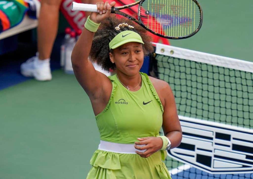 Bestätigt Osaka (im Bild) ihre Favoritenrolle gegen Muchova? (© Associated Press / Alamy Stock Photo) Osaka Muchova Tipp