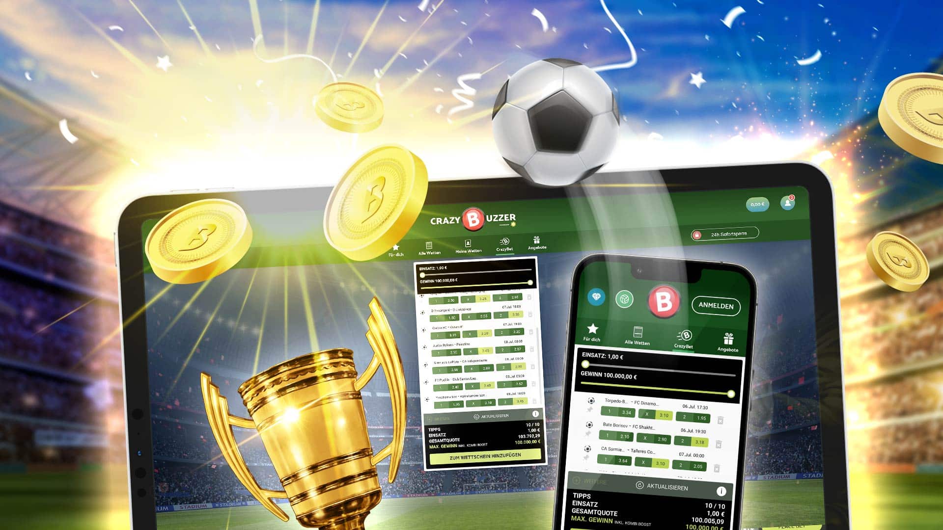 Crazybuzzer Login: Schnell zum Wetten anmelden