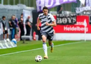 Erringt Sandhausen (im Bild: Stolze) einen torreichen Triumph gegen Dortmund 2? (© Eibner-Pressefoto/Florian Wiegand) Sandhausen Dortmund 2 Tipp