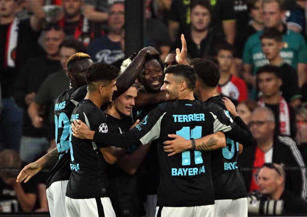 Setzt sich Leverkusen in der Champions League auch gegen den AC Milan durch? (© dpa picture alliance / Alamy Stock Photo) Leverkusen AC Milan Tipp