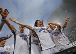 Schießt Mika Biereth Sturm Graz auch gegen den LASK zum Sieg? (© APA-PictureDesk / Alamy Stock Photo) Bundesliga Österreich Prediction