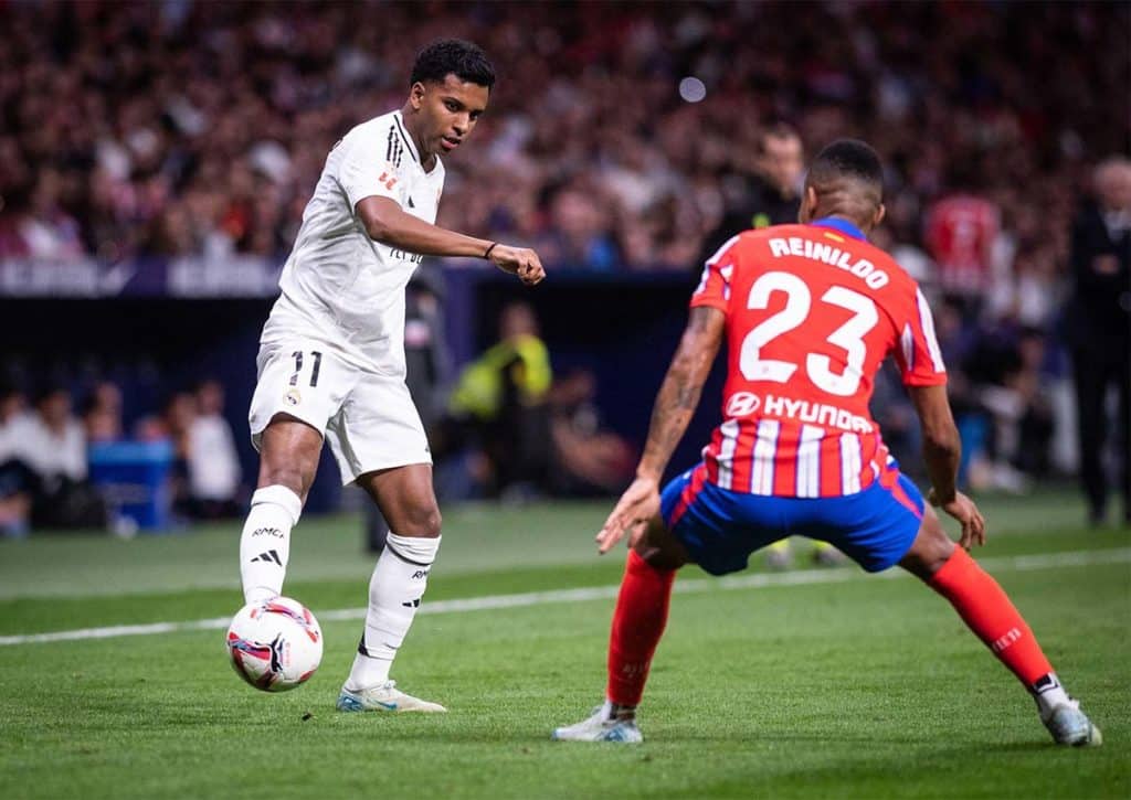 Bereitet Rodrygo der BVB-Abwehr große Probleme? (© Sipa US / Alamy Stock Photo) Real Madrid Dortmund Tipp