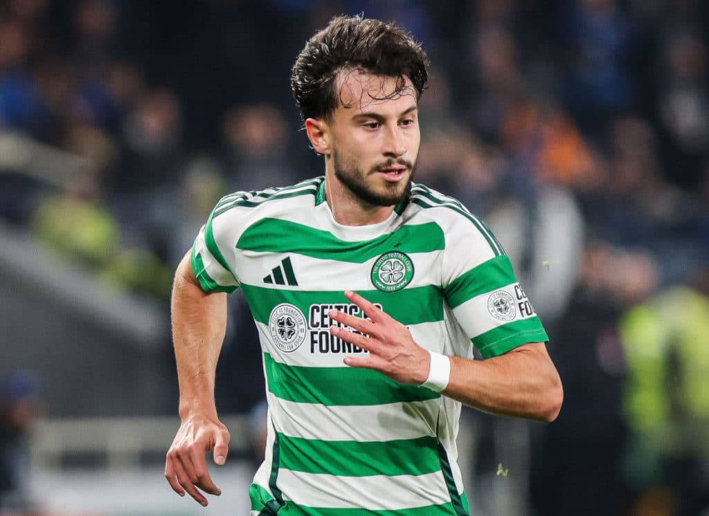 Besondere Motivation gegen den Ex-Klub: Kann Top-Scorer Nicolas Kühn (Bild) mit Celtic die Truppe von Marco Rose ärgern? (© ZUMA Press, Inc. / Alamy Stock Photo) Celtic Glasgow RB Leipzig Tipp
