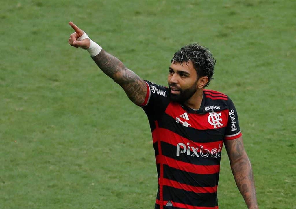Gibt es für Gabriel Barbosa und Flamengo den Sieg gegen Atletico MG? (© DiaEsportivo / Alamy Stock Photo) Flamengo Atletico MG Tipp