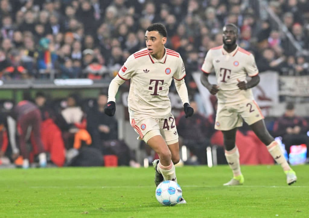 Sechs Tore in fünf Partien: Schlägt Musiala auch gegen Augsburg zu? (© dpa picture alliance / Alamy Stock Photo) Bayern Augsburg Tipp