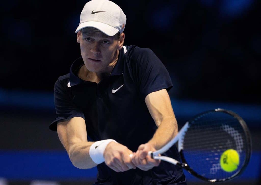Wie souverän präsentiert sich Sinner (im Bild) gegen Fritz? (© LaPresse / Alamy Stock Photo) Jannik Sinner Taylor Fritz Tipp