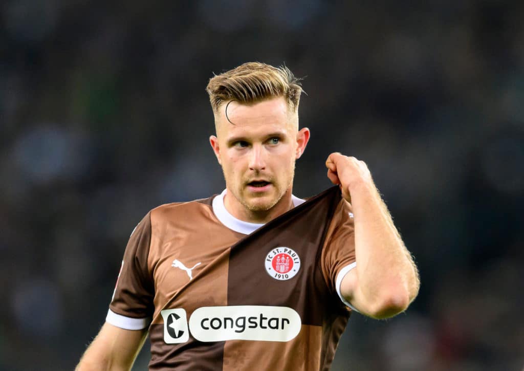 Wiedersehen mit dem Ausbildungsklub: Gibt es für Johannes Eggenstein (Bild) gegen Werder Bremen nichts zu holen? (© dpa picture alliance / Alamy Stock Photo) St. Pauli Werder Bremen Tipp