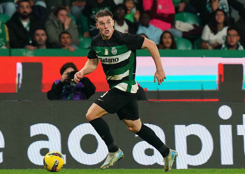 Muss sich Brügge gegen Sporting Lissabon (im Bild: Gyökeres) geschlagen geben? (© Sipa US / Alamy Stock Photo) Brügge Sporting Lissabon Tipp